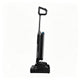 Black cordless floor washer with charging base
