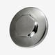 Machined metal orthopedic implant component