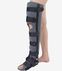 Adjustable ankle orthosis providing support and stabilization