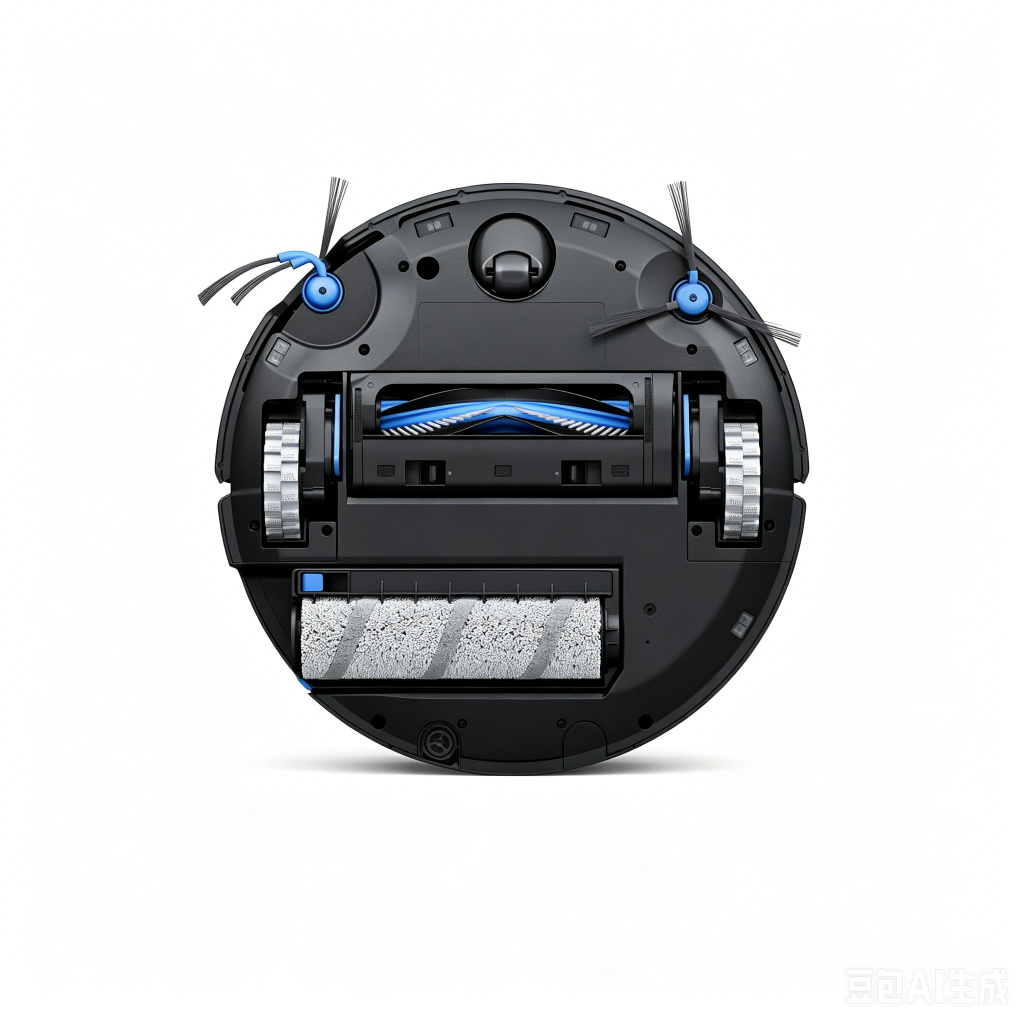 Robot vacuum with self-emptying dock