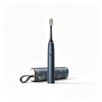 Electric toothbrush with travel case and charging base
