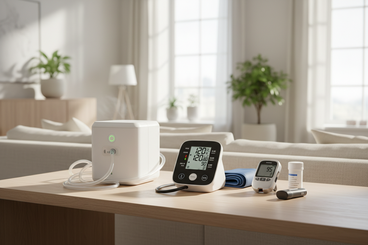 Home Healthcare and Medical Monitoring Equipment Collection Cover